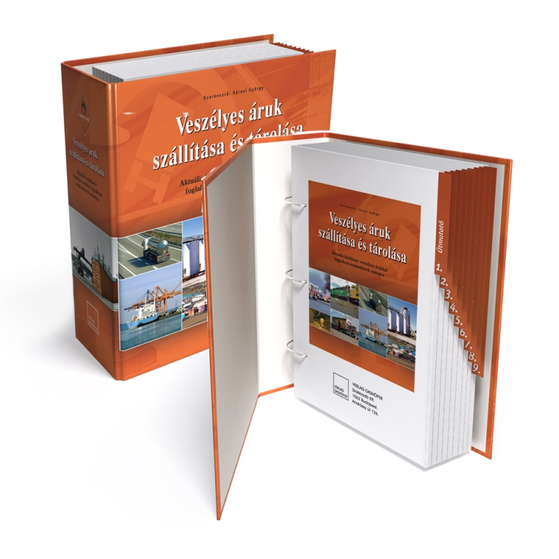 Verlag Dashöfer - Kapcsos mappa regiszterlapokkal